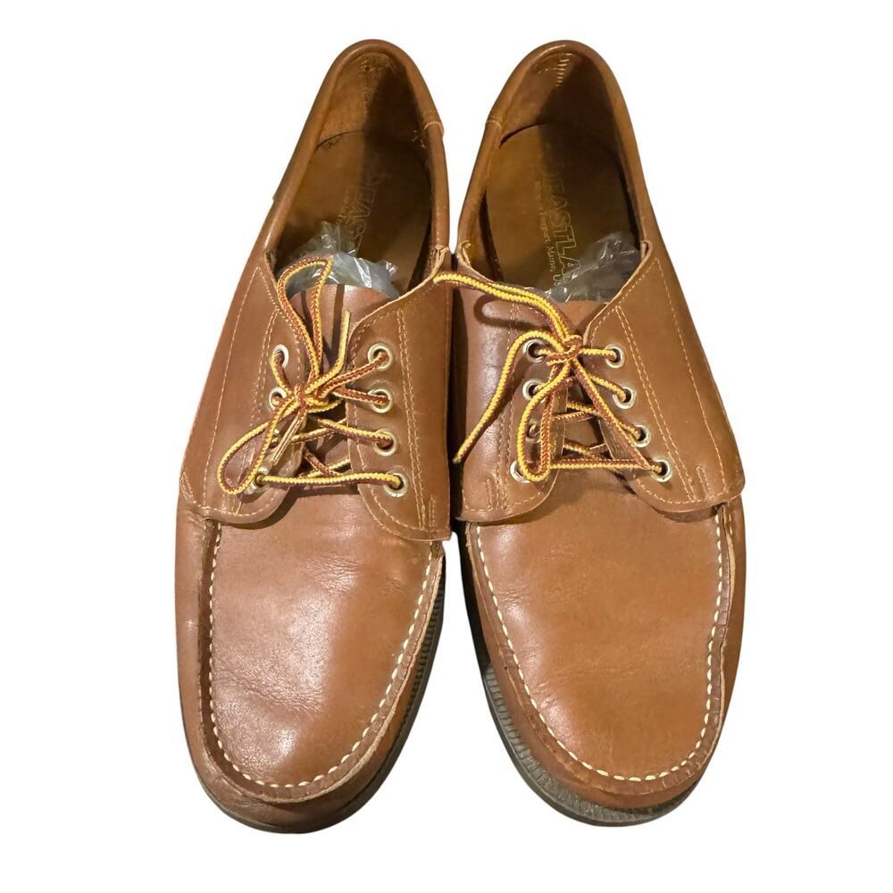 Eastland Made in Freeport Maine USA  Men's 13 D Falmouth Camp Moc Boat Shoes